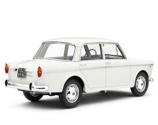 Fiat 1100D 1962-66 Bianco Laudoracing 1:18 Resinemodell (Türen, Motorhaube... nicht zu öffnen!)